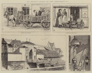 大陸に関するアーティストのメモ、IV 作： Alfred Chantrey Corbould
